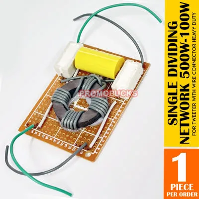 PROMO DIY Single Tweeter Dividing Network with Wire – Audio Crossover Component